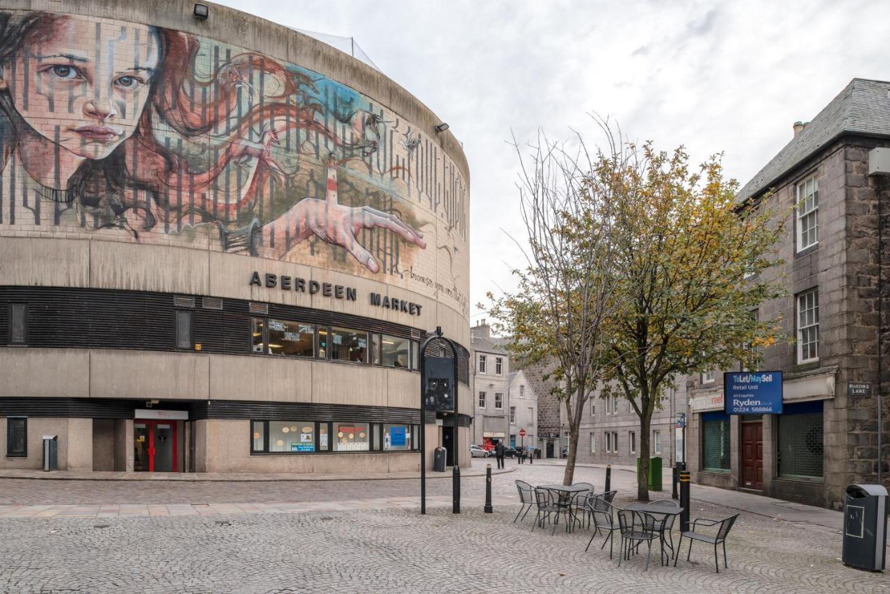 Historic Location, Private Parking, Ground Floor Luxury Flat Lägenhet Aberdeen Exteriör bild