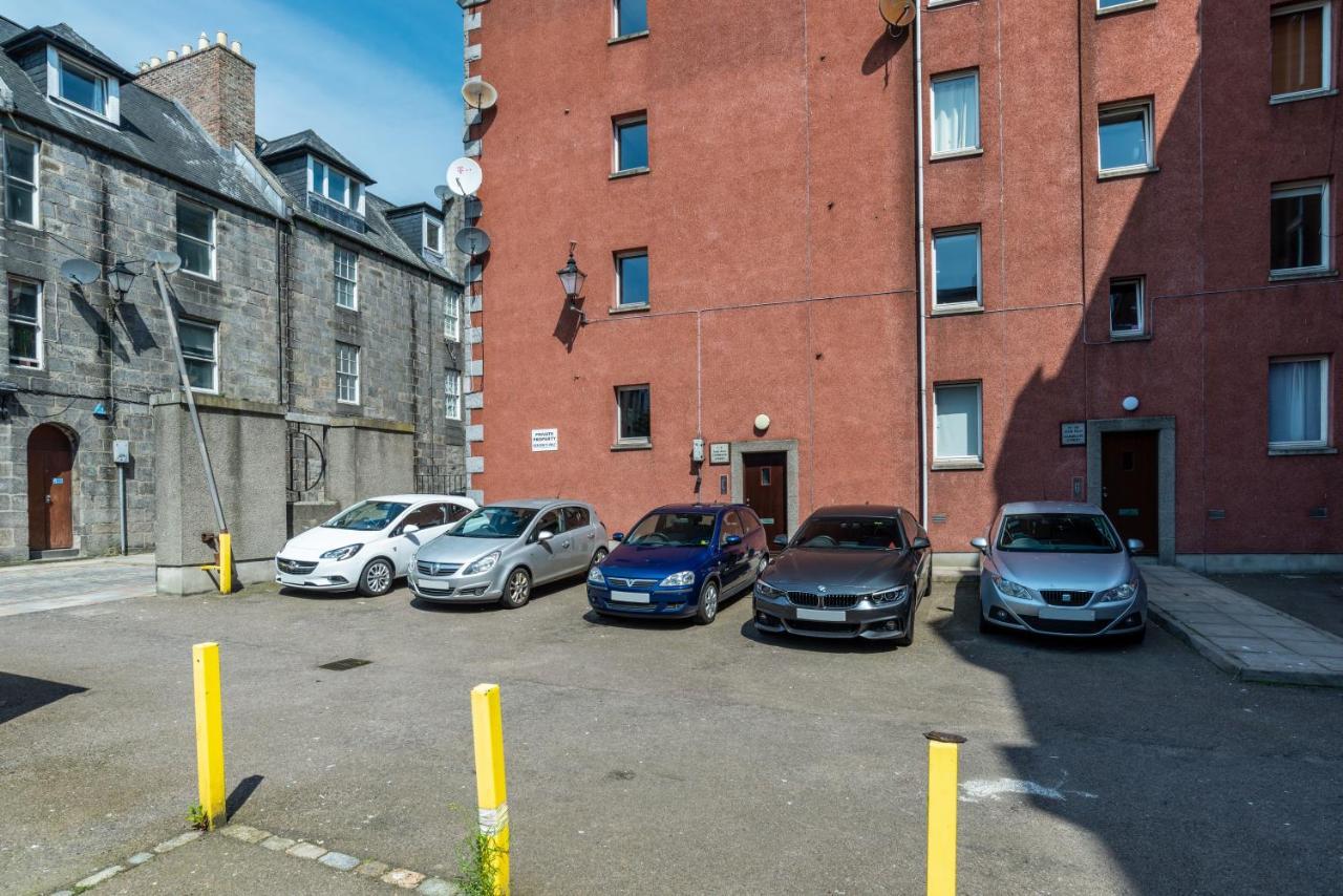 Historic Location, Private Parking, Ground Floor Luxury Flat Lägenhet Aberdeen Exteriör bild